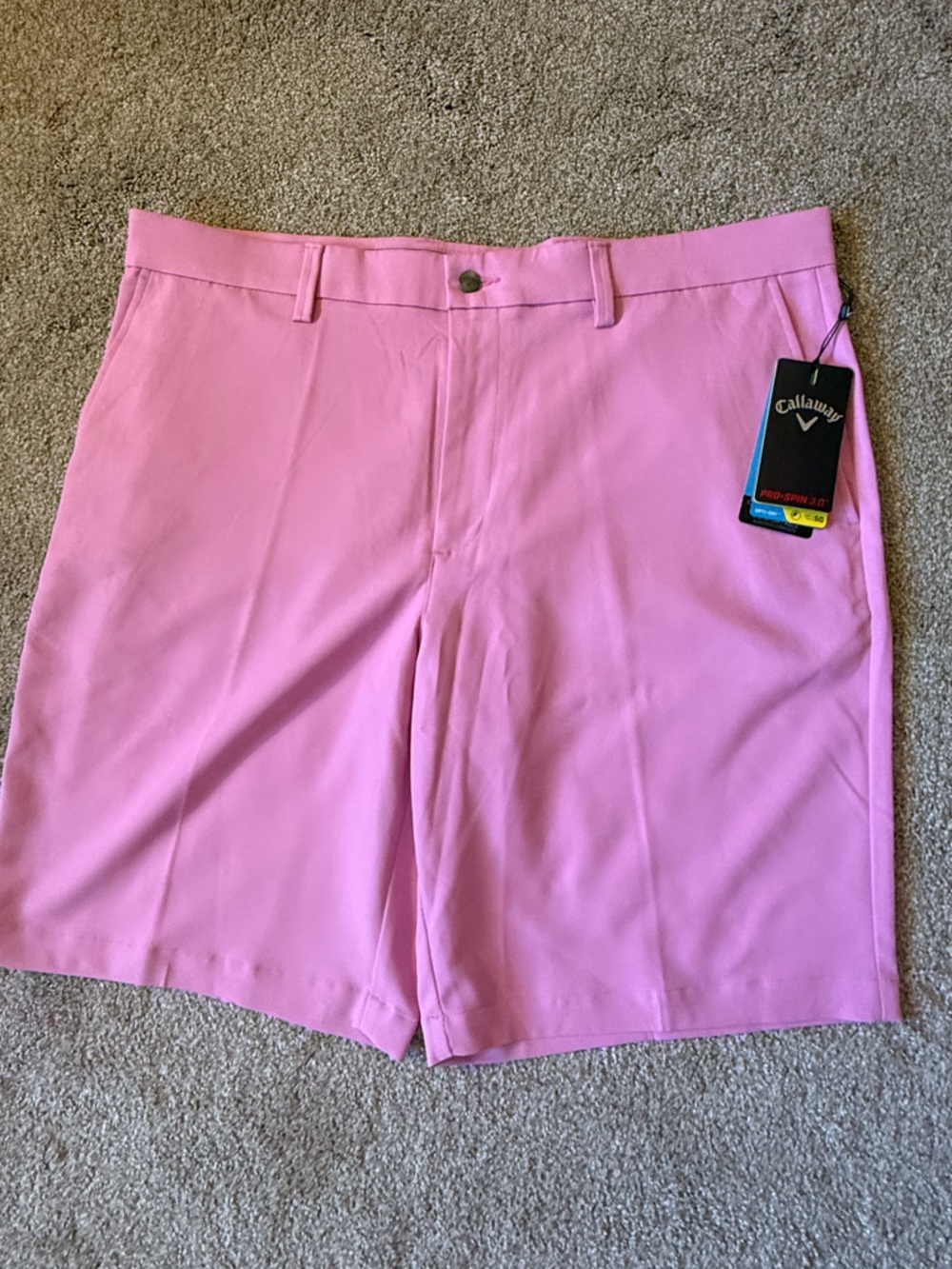 Callaway Pink Men's Golf Shorts